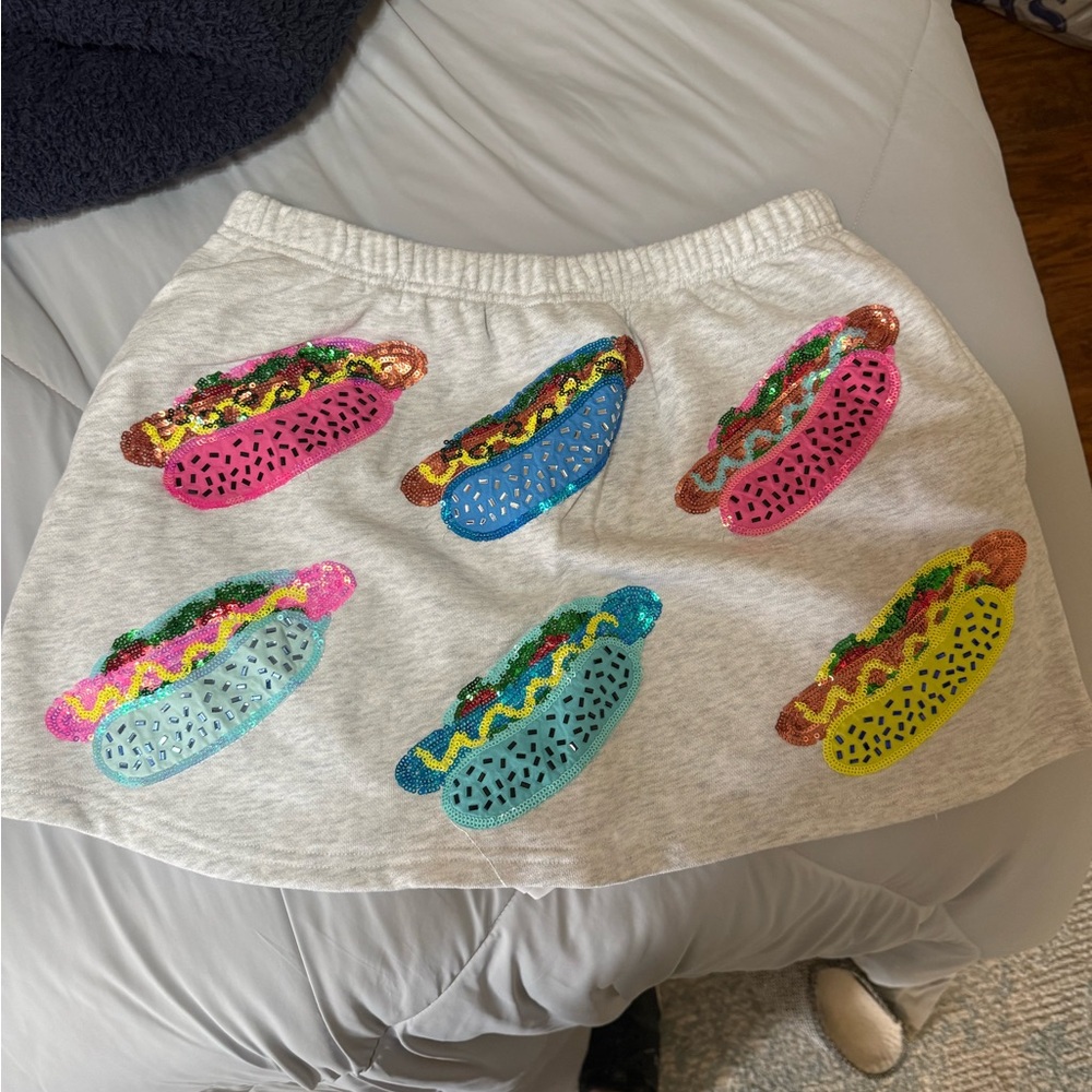 Queen of Sparkles Hot Dog Skort